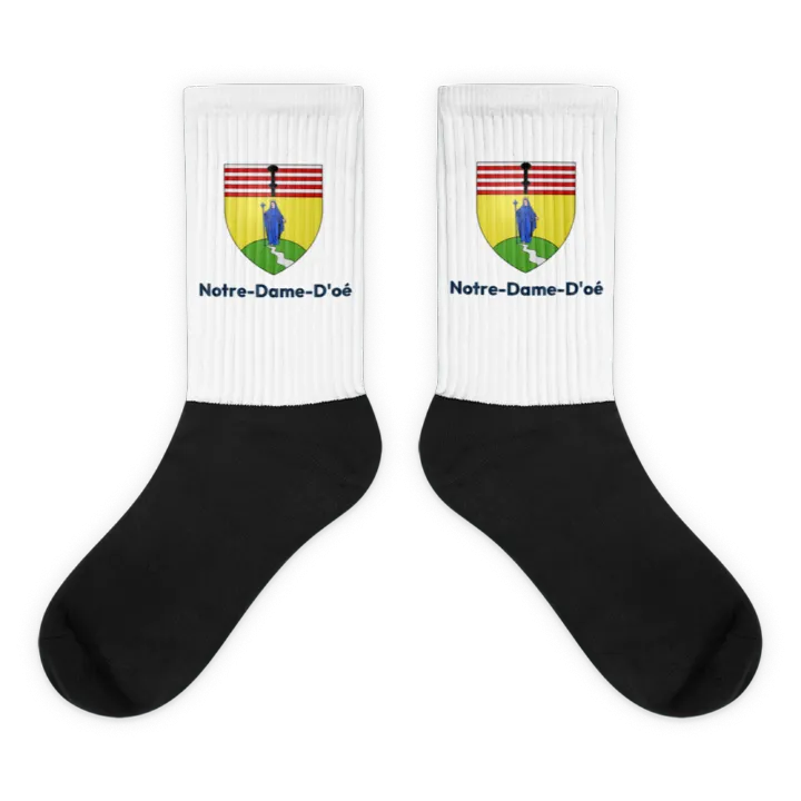 Chaussettes — blason de Notre-Dame-d'Oé