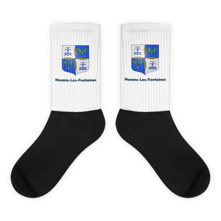 Chaussettes — blason de Nouans-les-Fontaines