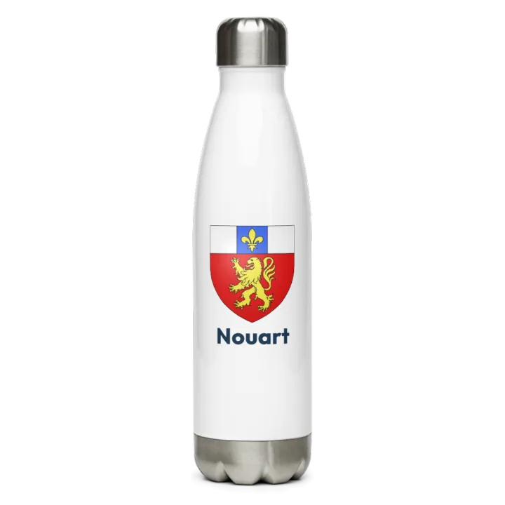 Gourde inox blason de Nouart