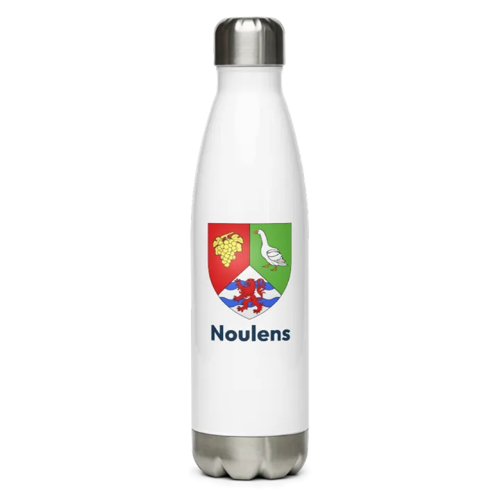 Gourde inox blason de Noulens