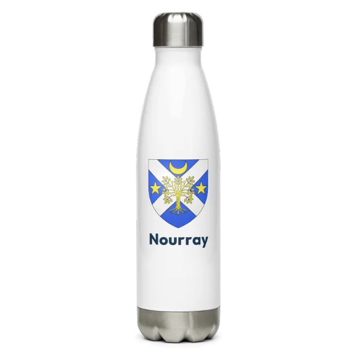 Gourde inox blason de Nourray