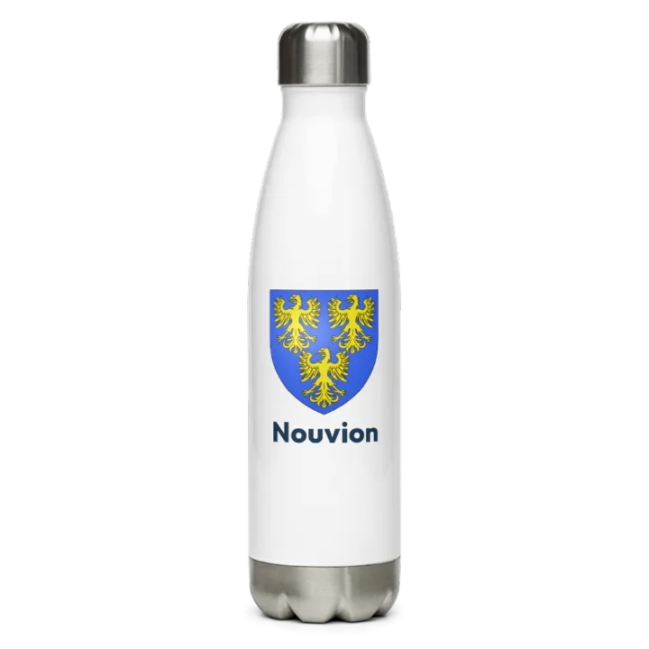Gourde inox blason de Nouvion