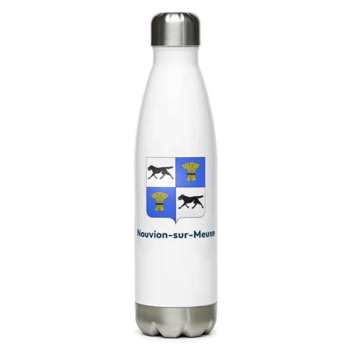Gourde inox blason de Nouvion-sur-Meuse