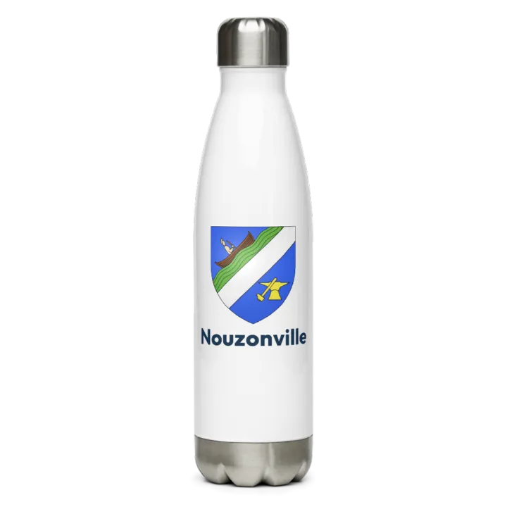 Gourde inox blason de Nouzonville