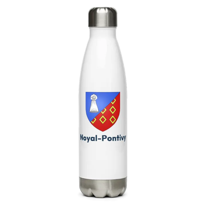 Gourde inox blason de Noyal-Pontivy