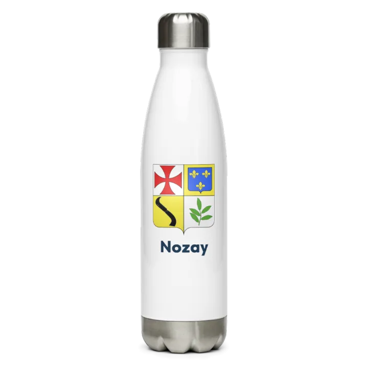 Gourde inox blason de Nozay