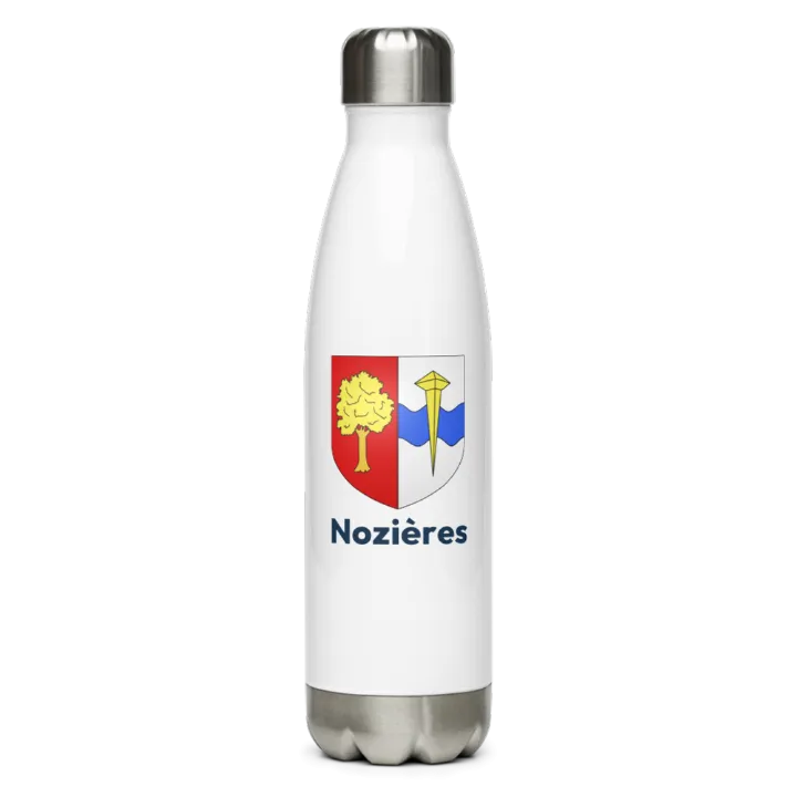 Gourde inox blason de Nozières