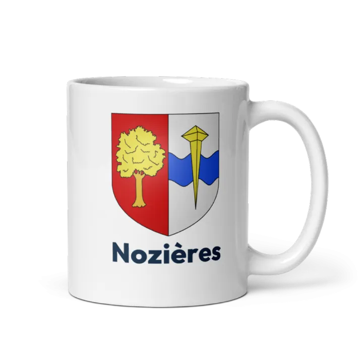 Mug blason de Nozières