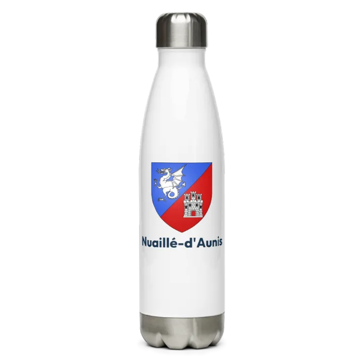Gourde inox blason de Nuaillé-d'Aunis