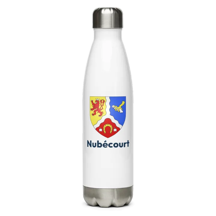 Gourde inox blason de Nubécourt