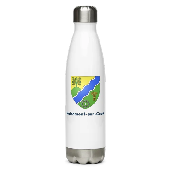 Gourde inox — blason de Nuisement-sur-Coole