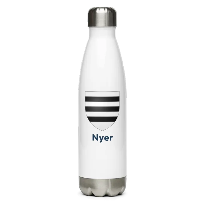 Gourde inox blason de Nyer
