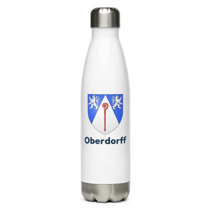 Gourde inox blason de Oberdorff
