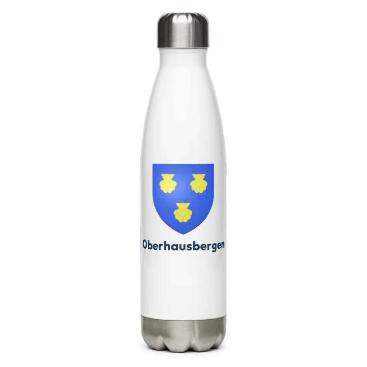 Gourde inox — blason d'Oberhausbergen