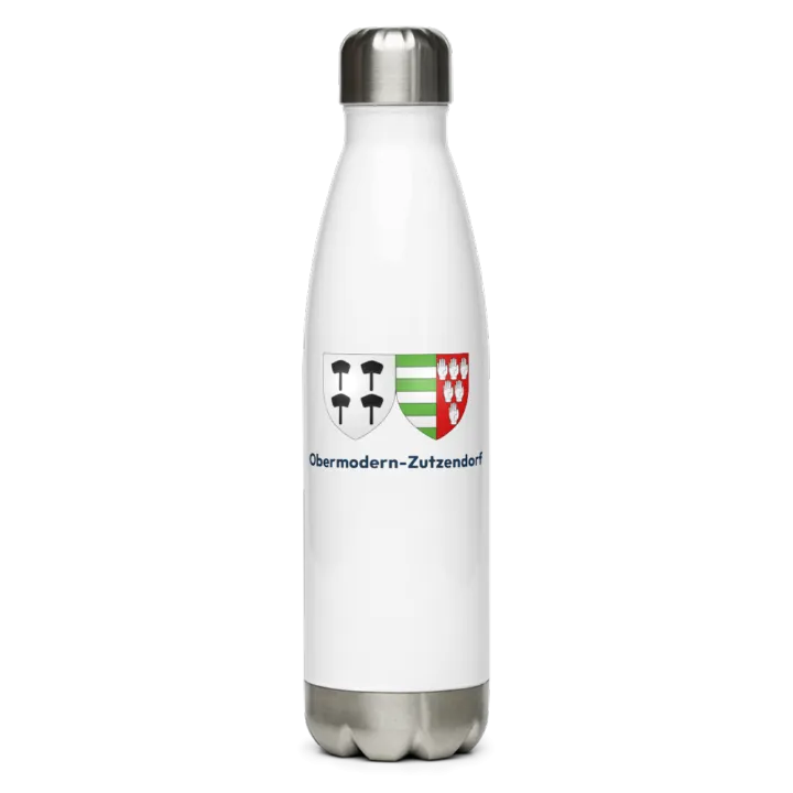 Gourde inox blason de Obermodern-Zutzendorf