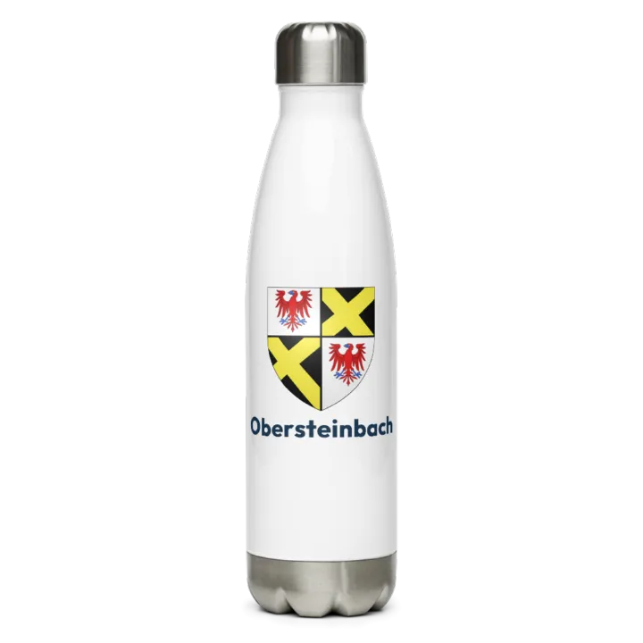 Gourde inox blason de Obersteinbach