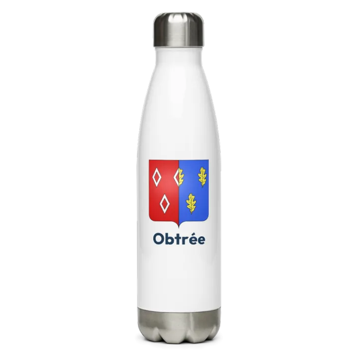 Gourde inox blason de Obtrée
