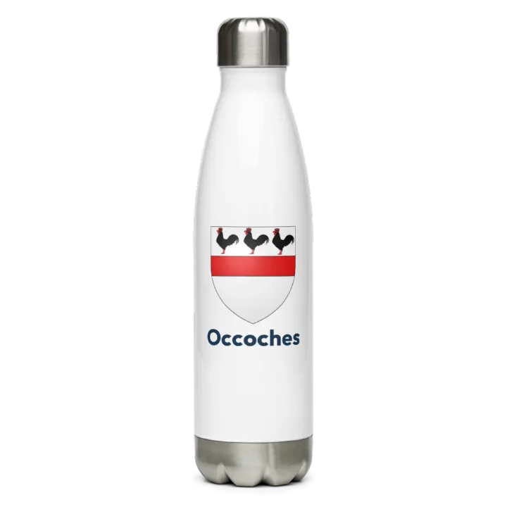 Gourde inox blason de Occoches