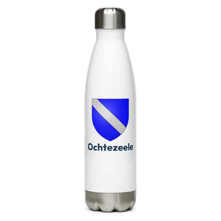 Gourde inox blason de Ochtezeele