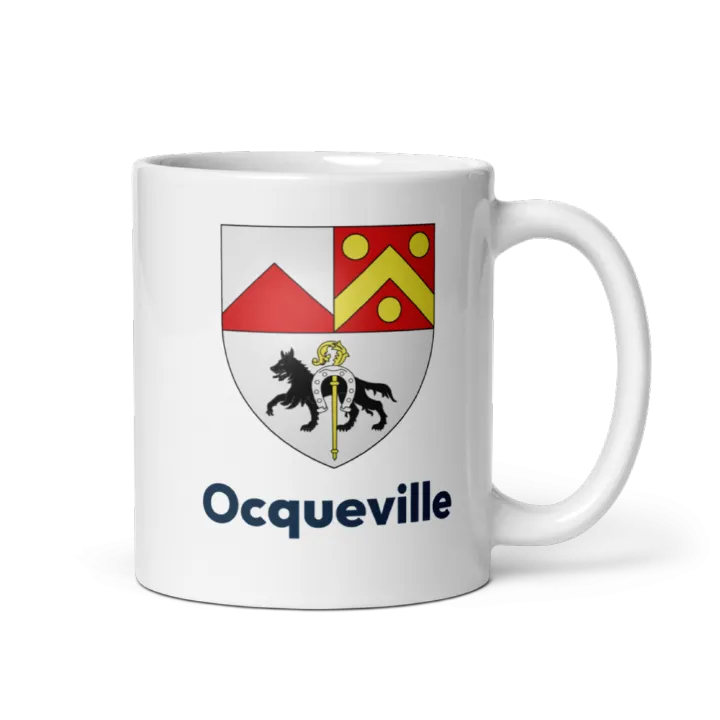 Mug blason de Ocqueville