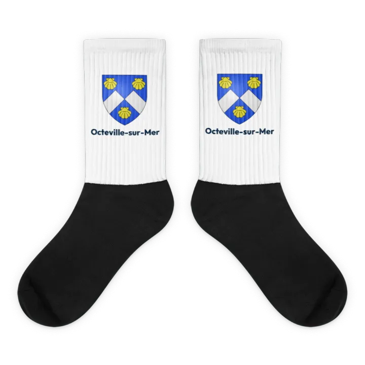 Chaussettes — blason d'Octeville-sur-Mer