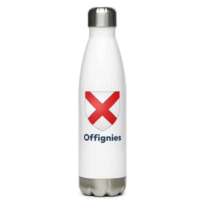 Gourde inox blason de Offignies