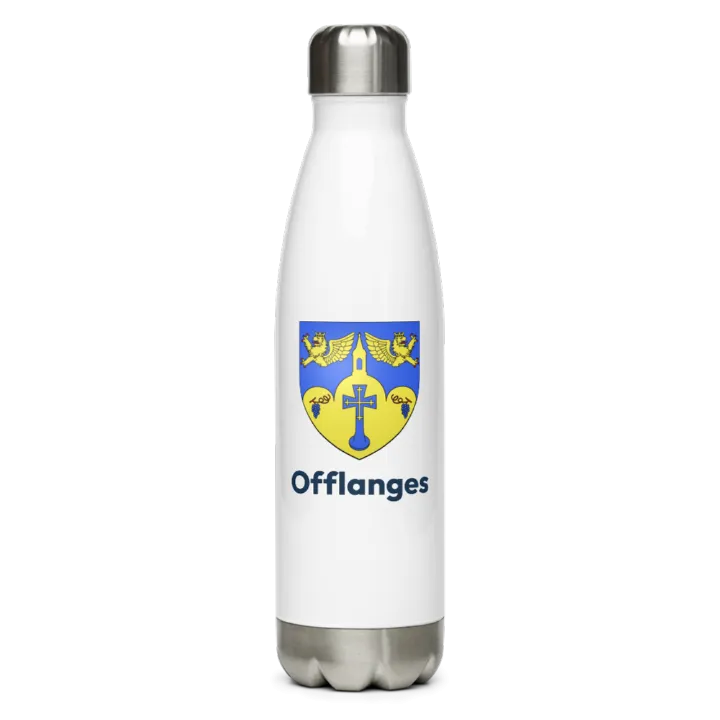 Gourde inox blason de Offlanges