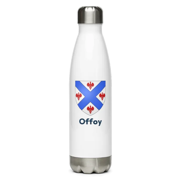 Gourde inox blason de Offoy