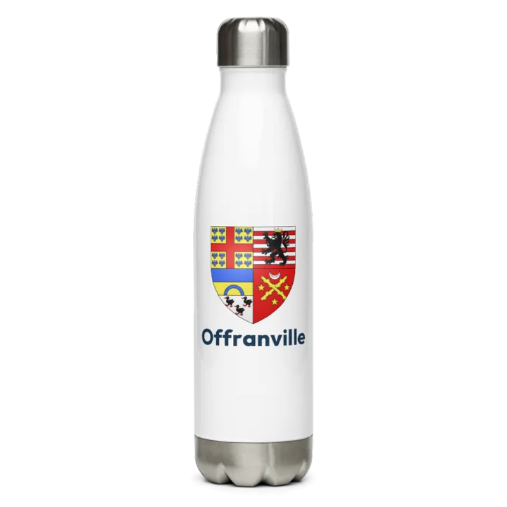 Gourde inox blason de Offranville
