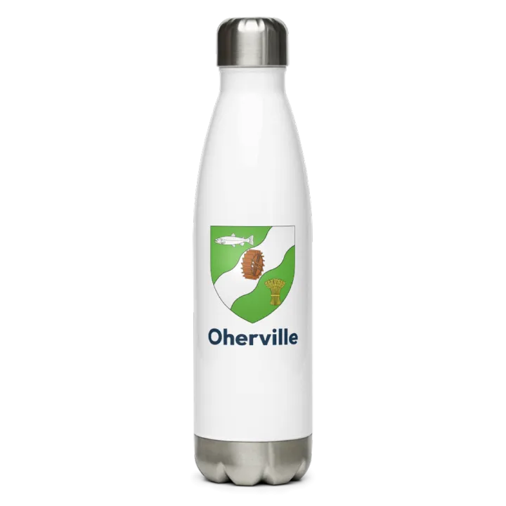 Gourde inox blason de Oherville