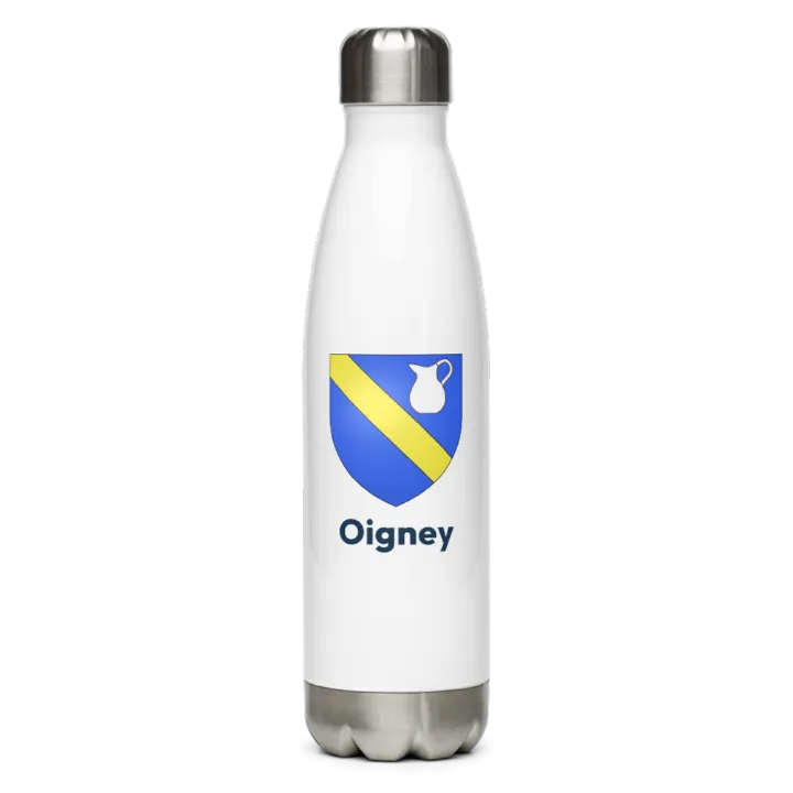 Gourde inox blason de Oigney