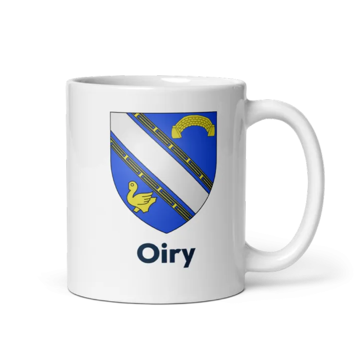 Mug blason de Oiry