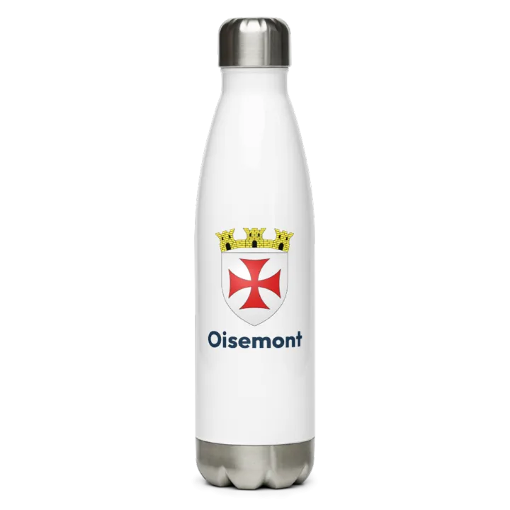 Gourde inox — blason d'Oisemont