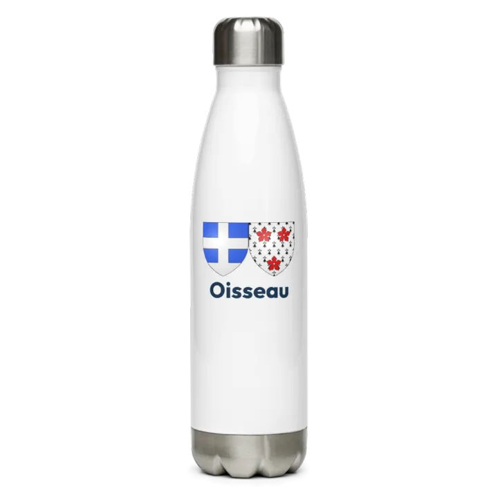 Gourde inox blason de Oisseau