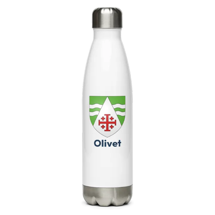 Gourde inox blason de Olivet