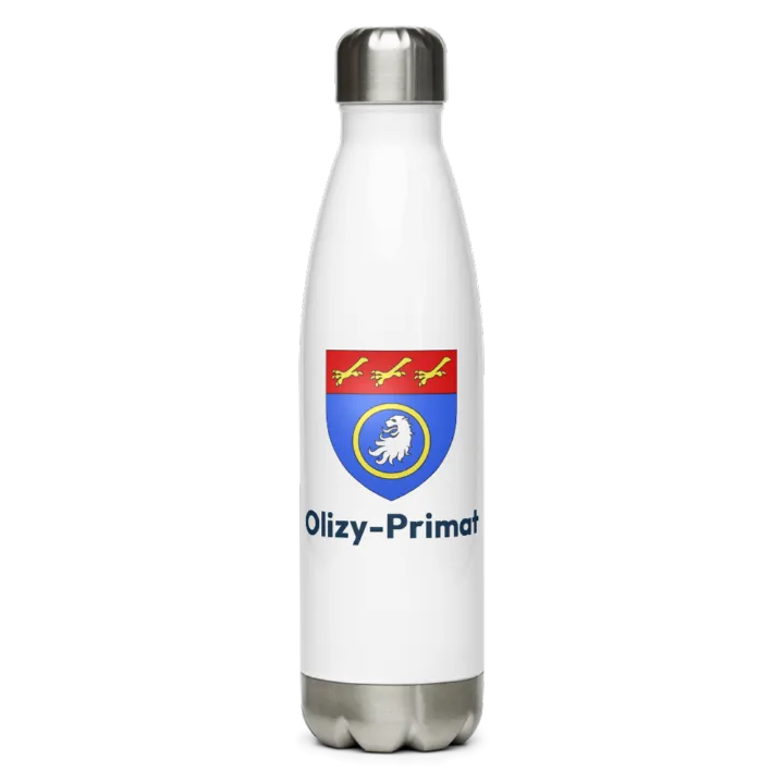 Gourde inox blason de Olizy-Primat