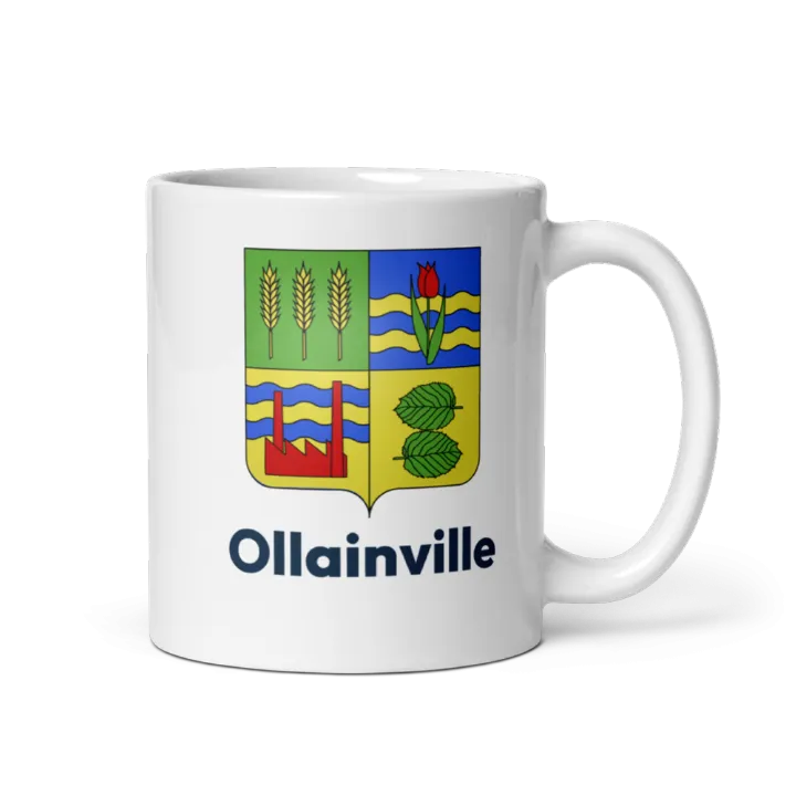 Mug blason de Ollainville