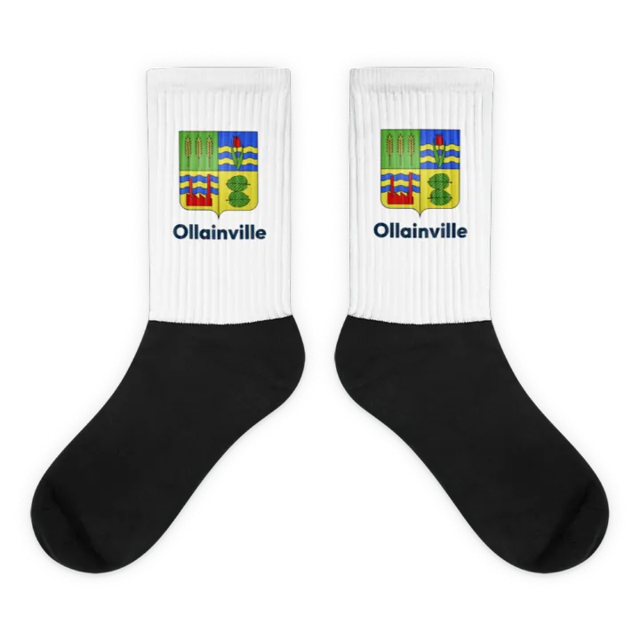 Chaussettes — blason d'Ollainville