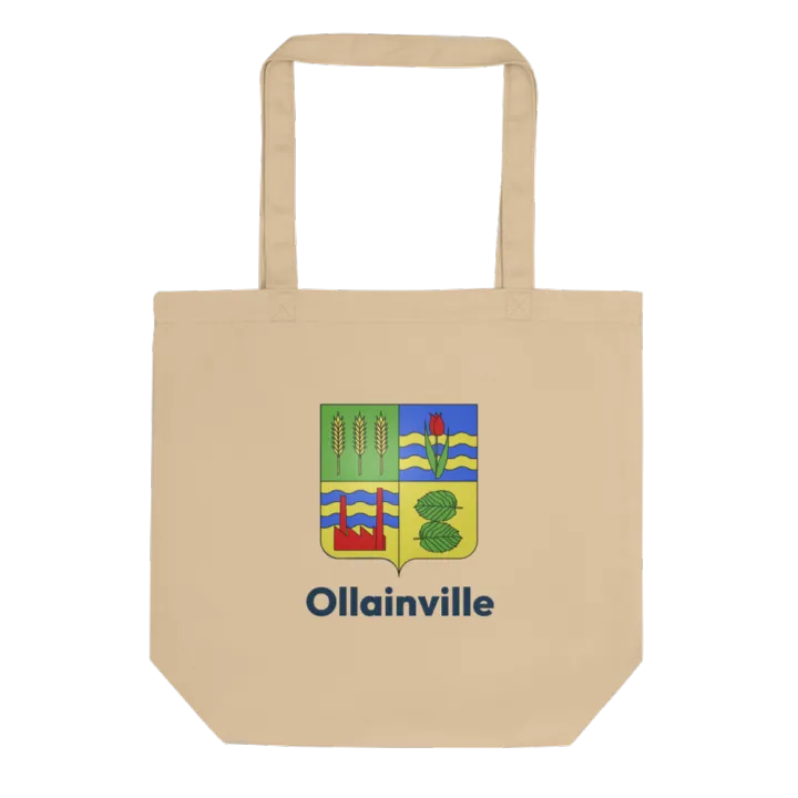 Tote bag coton bio — blason d'Ollainville