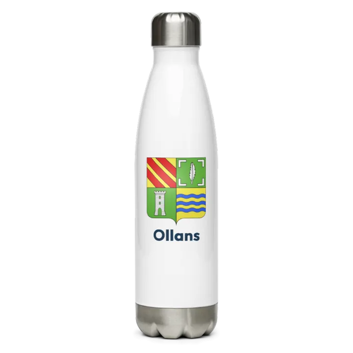 Gourde inox blason de Ollans
