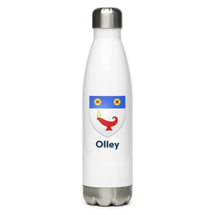 Gourde inox blason de Olley