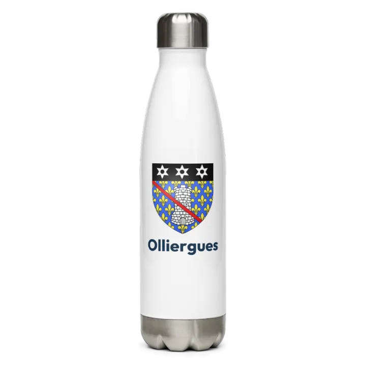 Gourde inox blason de Olliergues