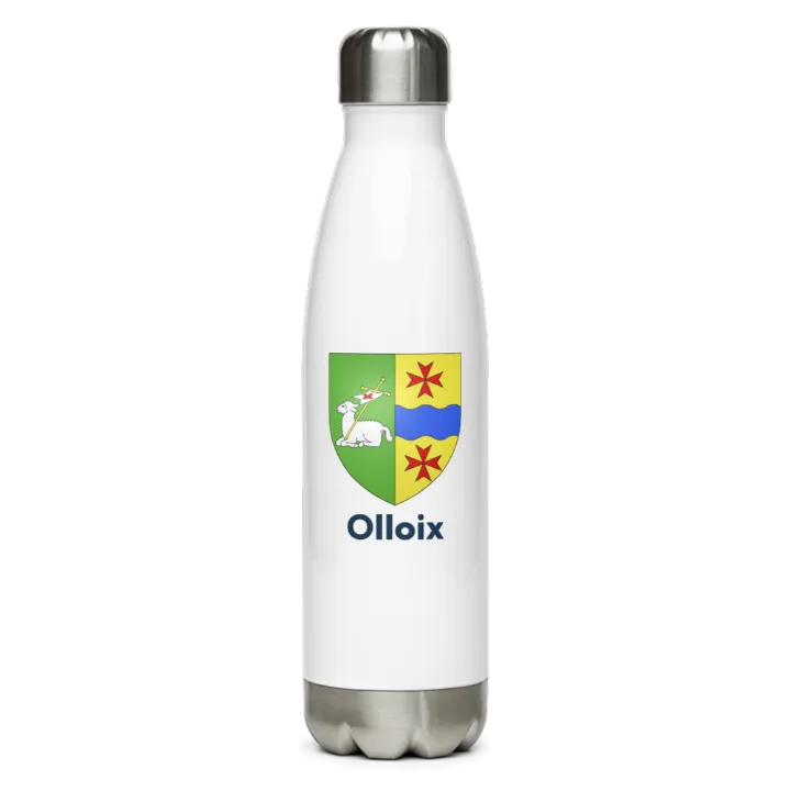 Gourde inox blason de Olloix