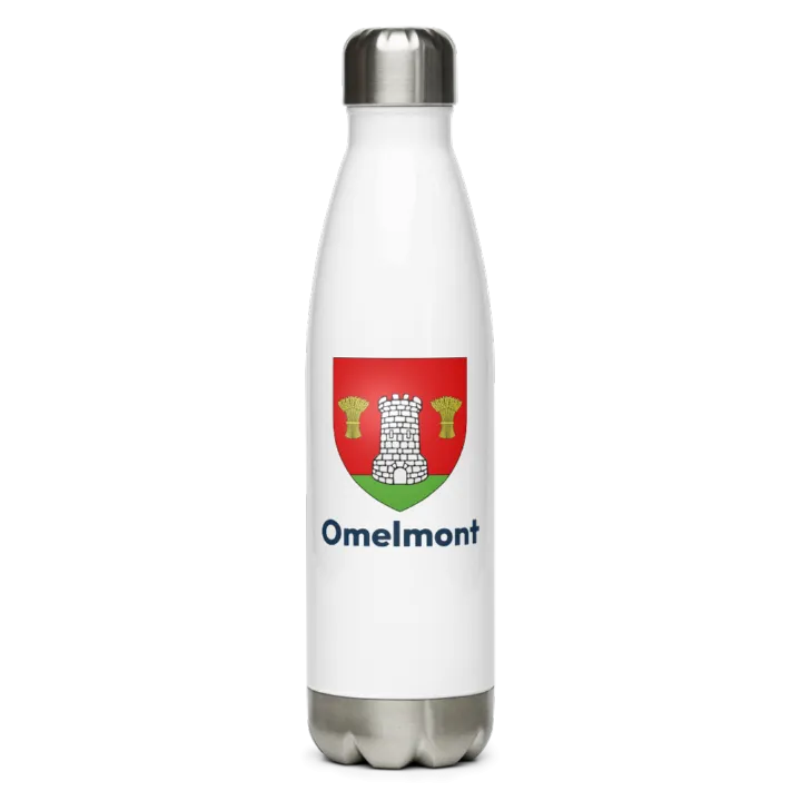 Gourde inox blason de Omelmont