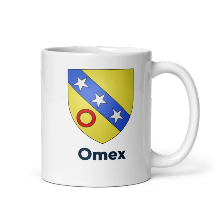 Mug blason de Omex