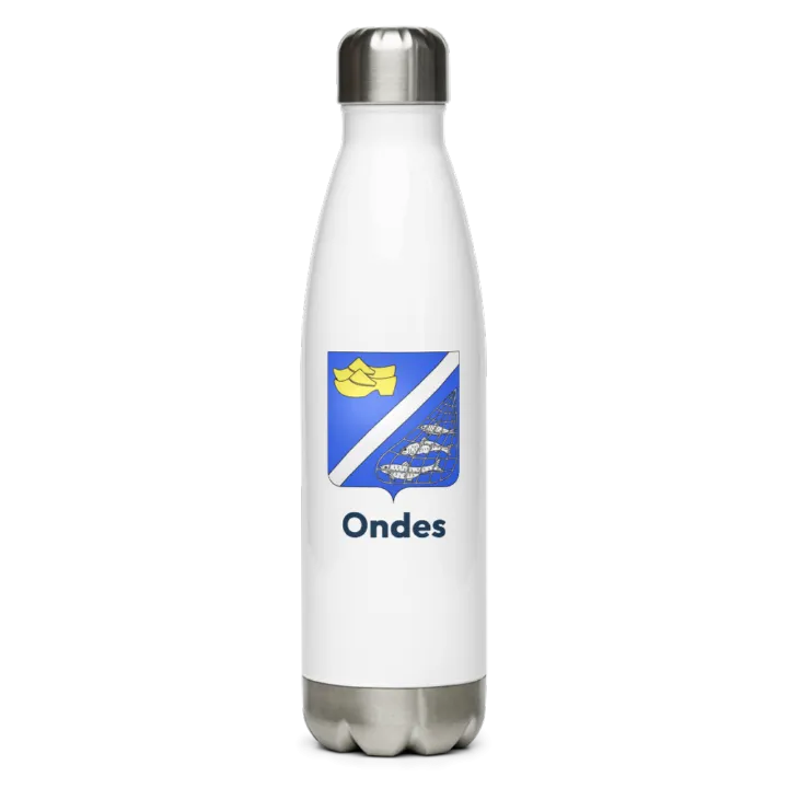 Gourde inox blason de Ondes