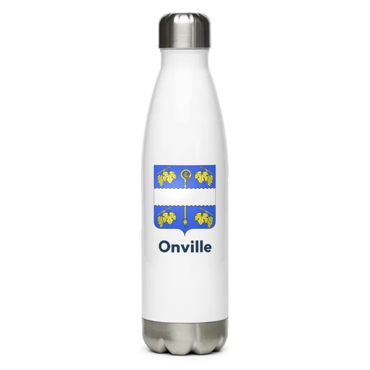 Gourde inox blason de Onville