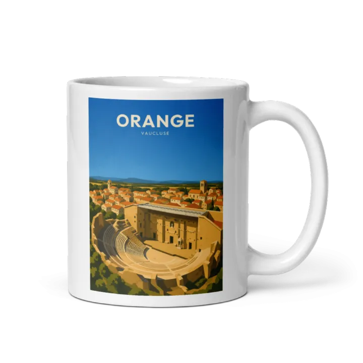 Mug — Affiche vintage du Théâtre antique d'Orange