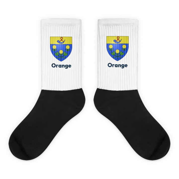 Chaussettes — blason d'Orange