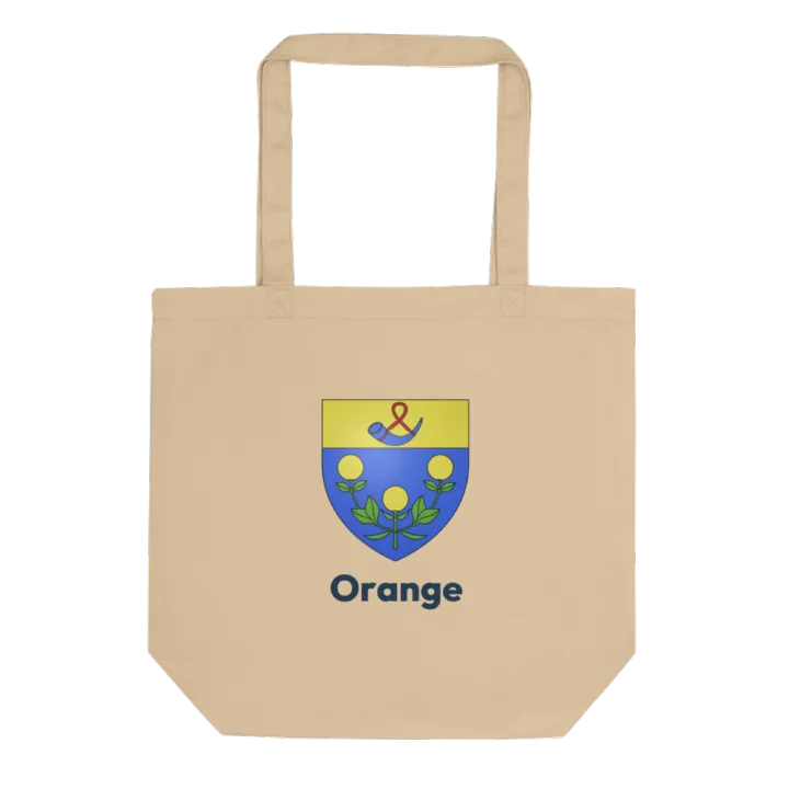Tote bag coton bio — blason d'Orange